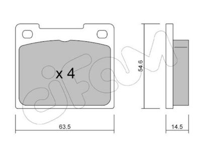 SET PLACUTE FRANA FRANA DISC