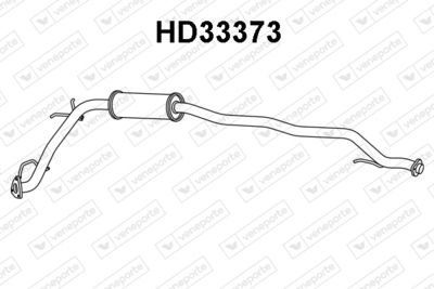 Средний глушитель выхлопных газов VENEPORTE HD33373 для HONDA JAZZ