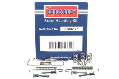 комплект принадлежности, челюсти за ръчна спирачка BORG & BECK BBK6177