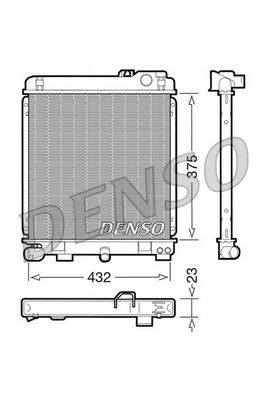 DENSO DRM05030 Крышка радиатора  для BMW 3 (Бмв 3)