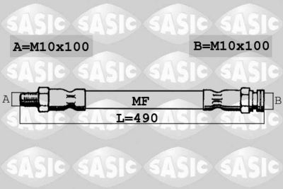 Тормозной шланг SASIC SBH6355 для LANCIA PRISMA