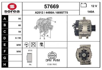 GENERATOR EAI 57669