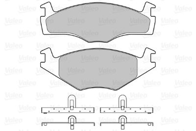 Brake Pad Set, disc brake 598258