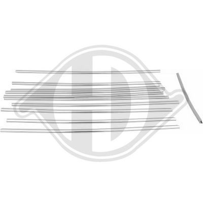 Sier- / beschermingslijstset, radiateurgrille