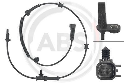 датчик, обороти на колелото A.B.S. 33157