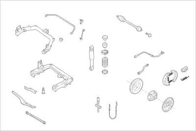 RADAUFHäNGUNG DELPHI OESMAR000018145R