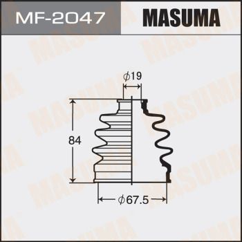 MASUMA MF-2047 Пыльник шруса  для SUBARU  (Субару Вивио)