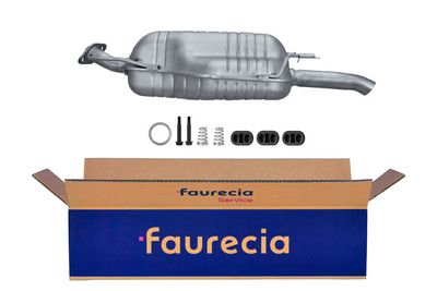 Faurecia FS40453 Глушитель выхлопных газов  для OPEL ZAFIRA A вэн (T98) 1.8 16V (F75)