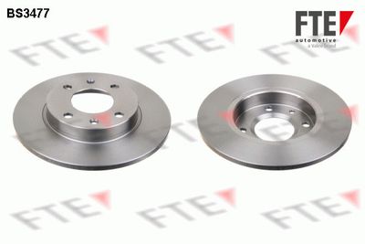 FTE 9072019 Тормозные диски  для PEUGEOT 206 (Пежо 206)