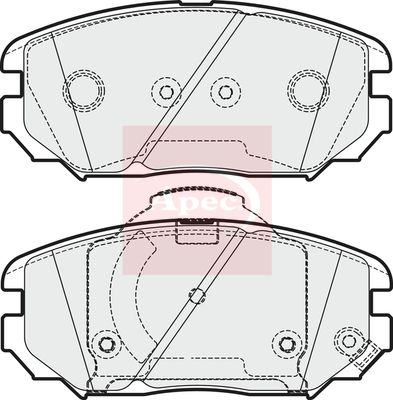 DriveTec Brake Pads DBPPAD1956