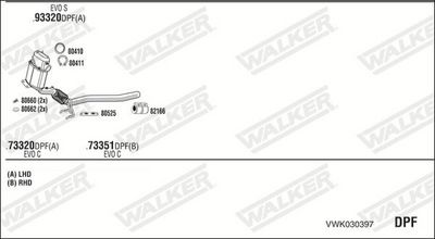 SISTEM DE ESAPAMENT WALKER VWK030397