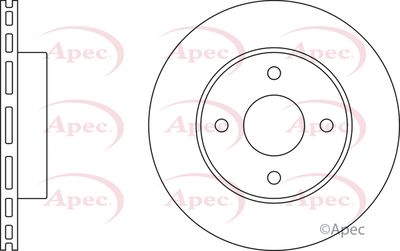 Brake Disc APEC DSK2348