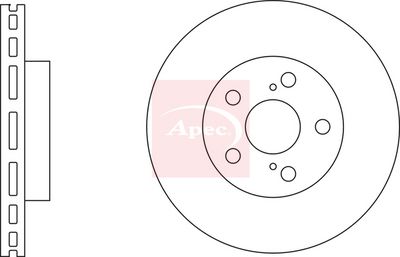 APEC Brake Disc DSK2837