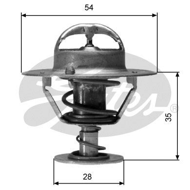 Thermostat, coolant TH04282G1