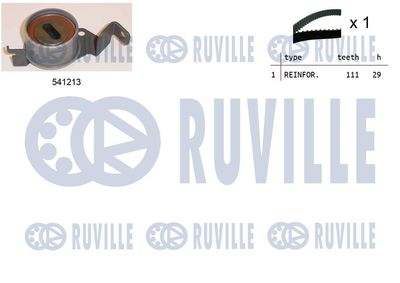 Комплект ремня ГРМ RUVILLE 550402 для MITSUBISHI COLT