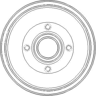 NATIONAL NDR244 Тормозной барабан для OPEL CORSA C (X01) 1.3 CDTI (F08, F68) NATIONAL NDR244 Тормозной барабан для OPEL CORSA C (X01) 1.3 CDTI (F08, F68)