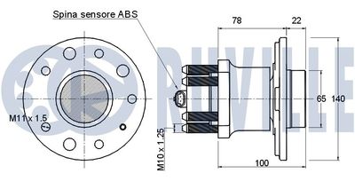SET RULMENT ROATA RUVILLE 220333 1