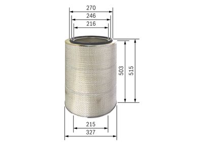 BOSCH Luftfilter