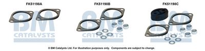Монтажен комплект, изпускателна тръба BM Catalysts FK51198