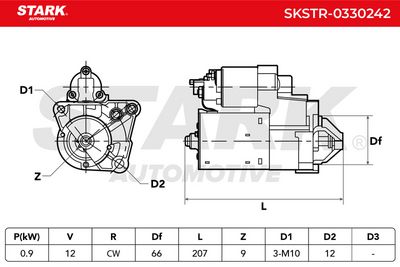 стартер STARK SKSTR-0330242