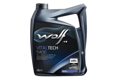 Moottoriöljy 8300011 WOLF VITALTECH 5W30, 5 litraa