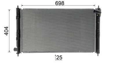 RADIATOR RACIRE MOTOR MAHLE CR1902000S 9