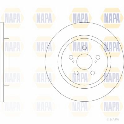 Brake Disc NAPA NBD5646