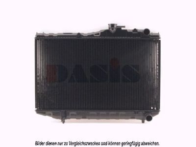 Радиатор, охлаждение двигателя AKS DASIS 210390N для TOYOTA COROLLA
