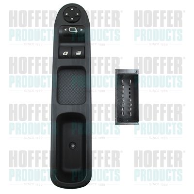 HOFFER 2106095 Кнопка стеклоподьемника для PEUGEOT 207 (WA_, WC_)