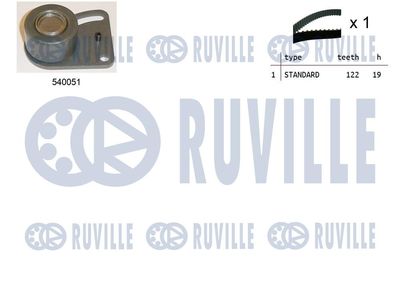 Комплект ремня ГРМ RUVILLE 550177 для FORD ESCORT