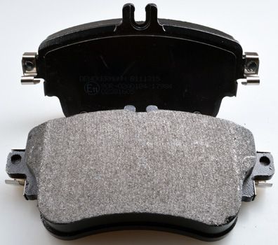 Комплект тормозных колодок, дисковый тормоз B111315