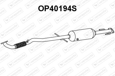 RUß-/PARTIKELFILTER ABGASANLAGE VENEPORTE OP40194S