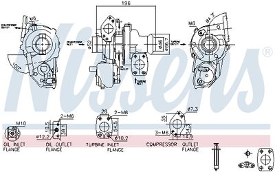 COMPRESOR SISTEM DE SUPRAALIMENTARE NISSENS 93514