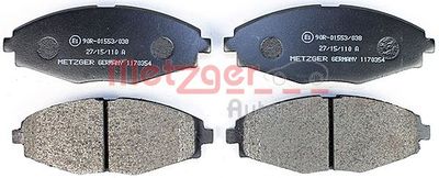 Brake Pad Set, disc brake 1170354