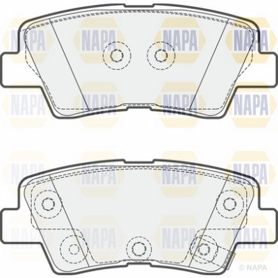 Brake Pad Set NAPA PBP7549