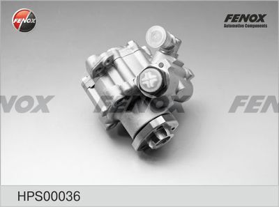 FENOX HPS00036 Насос гідропідсилювача керма 