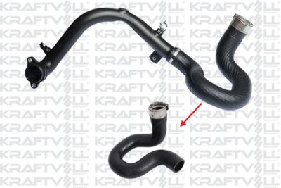 Трубка нагнетаемого воздуха KRAFTVOLL GERMANY 10032254 для FIAT TIPO