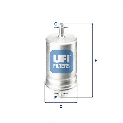 Топливный фильтр UFI 31.510.00 для OPEL REKORD