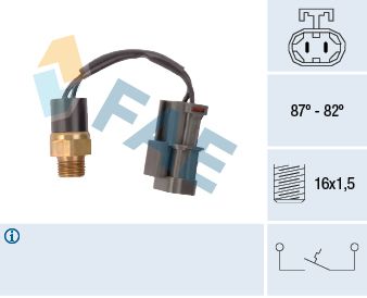 Temperature Switch, radiator fan 37760