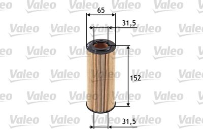 Масляный фильтр VALEO 586545 для BMW X3
