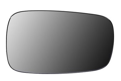 Mirror glass, exterior mirror