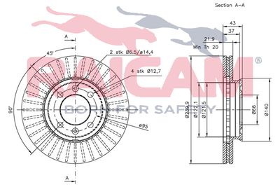 DISC FRANA RAICAM RD00020 2