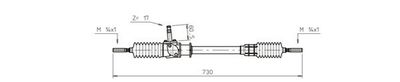 Рулевой механизм GENERAL RICAMBI FI4006 для FIAT 127
