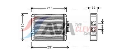 SCHIMBăTOR DE CăLDURă îNCăLZIRE HABITACLU