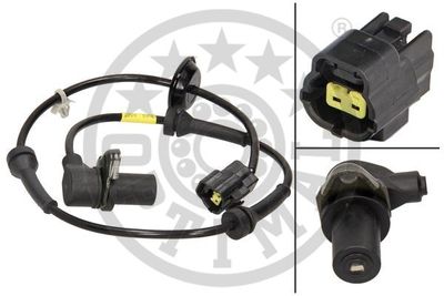 Датчик, частота вращения колеса OPTIMAL 06-S331 для DAEWOO KALOS