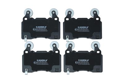 комплект спирачно феродо, дискови спирачки KAMOKA JQ101480