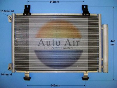 Condenser, air conditioning Auto Air Gloucester 16-5266