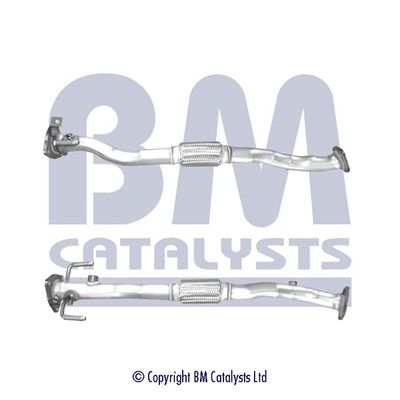 Exhaust Pipe BM Catalysts BM50620