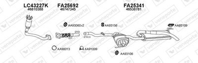 SISTEM DE ESAPAMENT VENEPORTE 250086