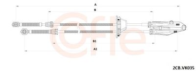 CABLU TRANSMISIE MANUALA